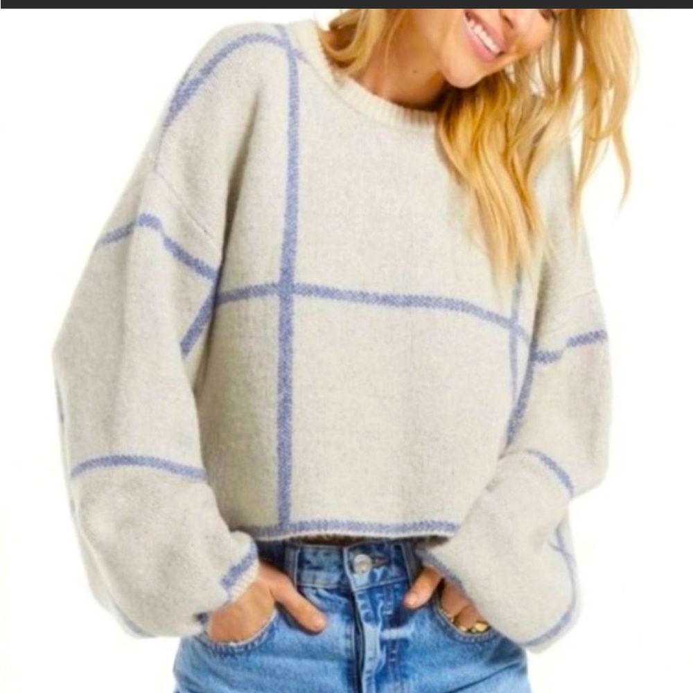 ZSupply’s Solange Cropped Sweater - Size SMALL